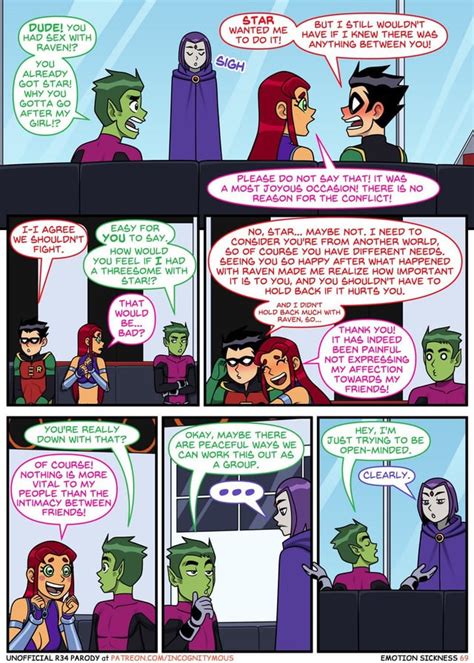 incognitymous comics|Emotion Sickness Page 01 .